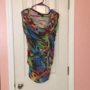 Multi colored dress